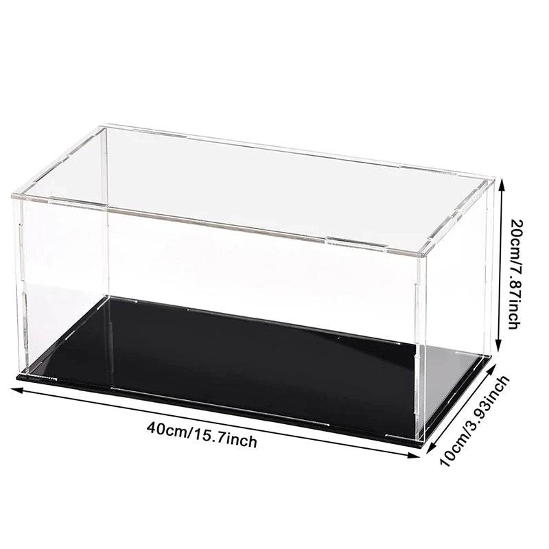 Présentoir en acrylique transparent, anti-poussière, jouet, voiture, camions, fourgonnettes, boîte de modèle, Collection, rangement, comptoir, boîte d'exposition - Animaleriex