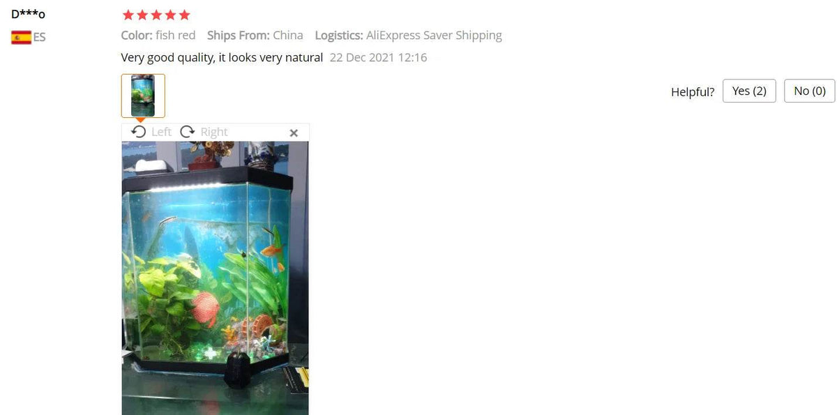 Aquarium artificiel lumineux, poisson-lion, paysage en Silicone, faux poisson flottant, lueur dans la nuit, ornement, décoration de la maison - Animaleriex