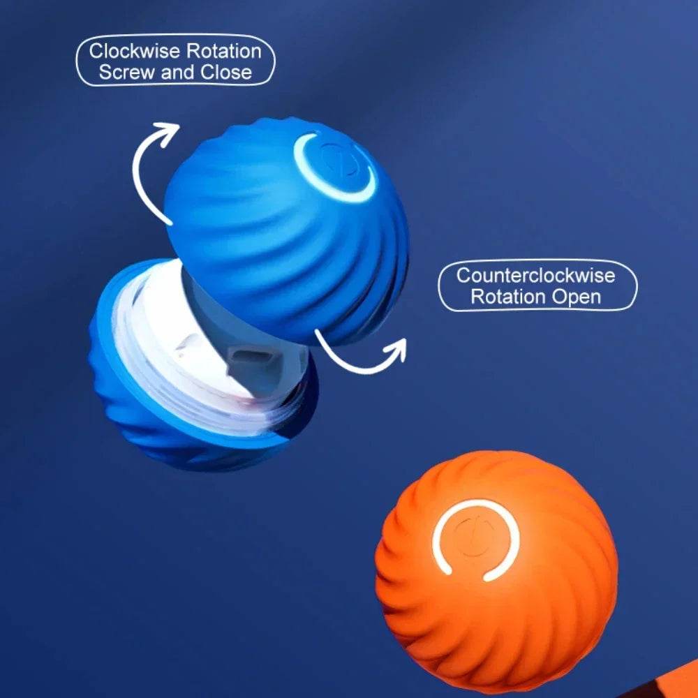 Balle électronique Interactive pour animaux de compagnie, jouet interactif pour chien, intelligent, mobile, saut par gravité, produits pour animaux de compagnie, Rechargeable - Animaleriex