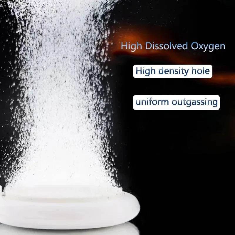 Aérateur d'oxygène en pierre à Air pour Aquarium, diffuseur de bulles, pompe à bulles d'air, plaque d'oxygène hydroponique, Mini accessoires Nano disque - Animaleriex