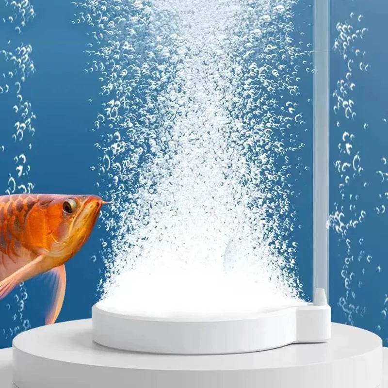 Aérateur d'oxygène en pierre à Air pour Aquarium, diffuseur de bulles, pompe à bulles d'air, plaque d'oxygène hydroponique, Mini accessoires Nano disque - Animaleriex