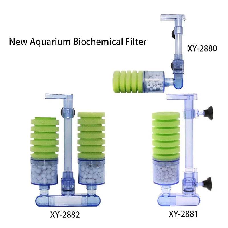 Filtre d'aquarium pour Aquarium réservoir de poissons pompe à Air écumeur filtre éponge biochimique Aquarium Bio filtre Filtro Aquario pratique - Animaleriex