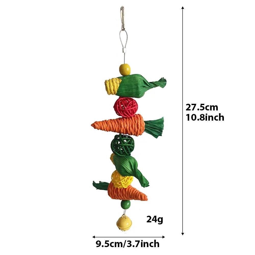 Jouets à mâcher pour petits animaux, pour Ribbit, lapin, Hamster, guinée, Chinchillas, nettoyage des dents, jouets de meulage molaire, fournitures pour animaux de compagnie - Animaleriex