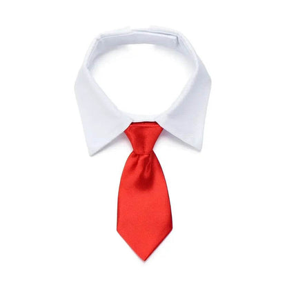 Cravate formelle pour chien et chat, nœud papillon de smoking, collier noir et rouge pour chien et chat, accessoires pour animaux de compagnie, pour mariage, vacances et cadeau de fête - Animaleriex