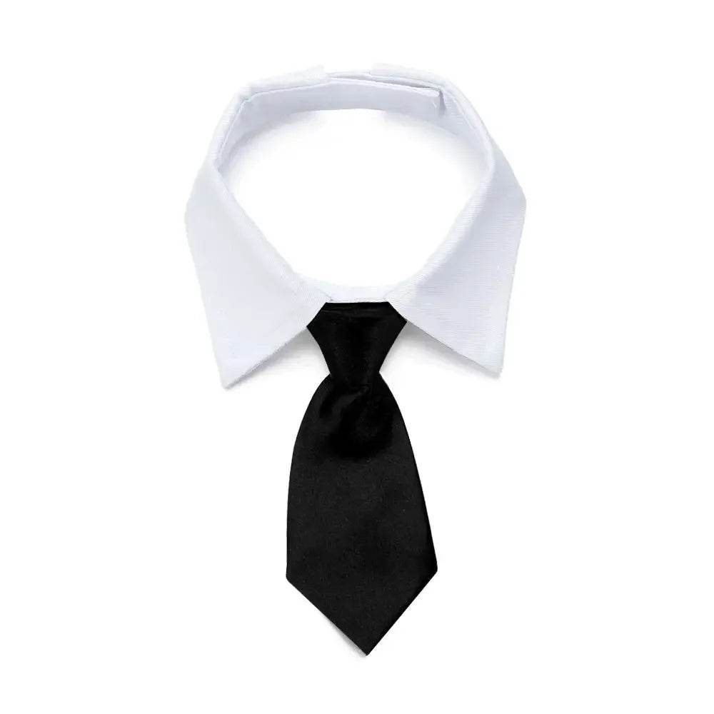 Cravate formelle pour chien et chat, nœud papillon de smoking, collier noir et rouge pour chien et chat, accessoires pour animaux de compagnie, pour mariage, vacances et cadeau de fête - Animaleriex