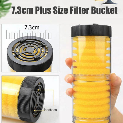 Filtre silencieux 220V 50Hz pour Aquarium, tortue, poisson, pompe à eau Submersible, Bio éponge, écumoire, fabricant de vagues, accessoires de filtres - Animaleriex