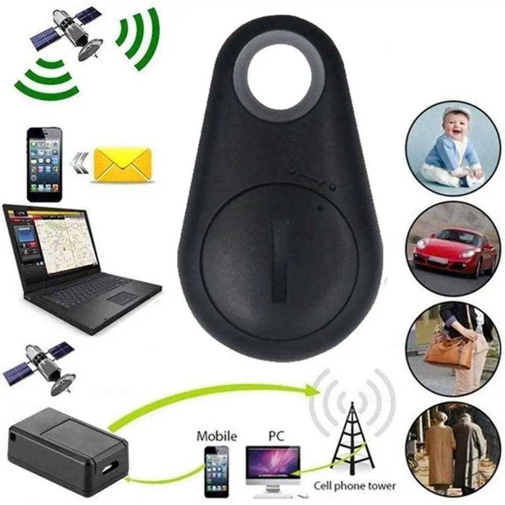 Traceur GPS Portable, GPS, Bluetooth 5.0, clé Mobile, mode, animaux intelligents, alarme Anti-perte, portefeuille sans fil, localisateur de clé, rappel - Animaleriex