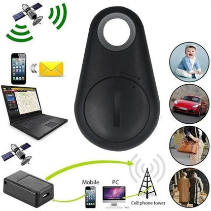Traceur GPS Portable, GPS, Bluetooth 5.0, clé Mobile, mode, animaux intelligents, alarme Anti-perte, portefeuille sans fil, localisateur de clé, rappel - Animaleriex