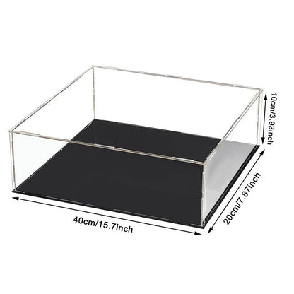 Présentoir en acrylique transparent, anti-poussière, jouet, voiture, camions, fourgonnettes, boîte de modèle, Collection, rangement, comptoir, boîte d'exposition - Animaleriex