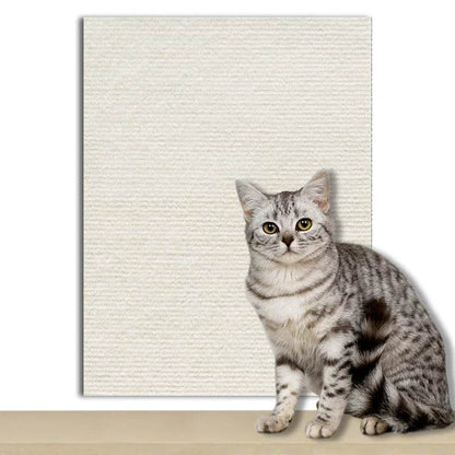 Tapis auto-adhésif pour chats, planche à gratter murale, anti-rayures pour chats, canapé, bricolage, planche à gratter pour chats, Protection des pattes, aiguisable, réglable - Animaleriex