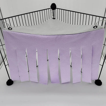 Tente à bande de pampilles pour animaux de compagnie, cachette, cachette, cochon d'inde, Hamster, hérisson, rideau de hamac, petits animaux de compagnie, lit suspendu, coin de nid, tapis de maison - Animaleriex
