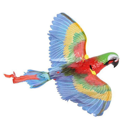 Jouet électrique pour animaux de compagnie, Simulation de faux aigle, Rotation électronique, oiseau suspendu, interactif, taquin, chat, chien, modèle silencieux - Animaleriex