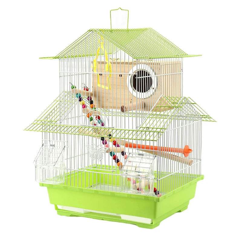 Cage à oiseaux en métal pour perroquets, perruches, nichoirs, rehaussement, nid d'oiseaux, fournitures pour pigeons, vendues en usine - Animaleriex