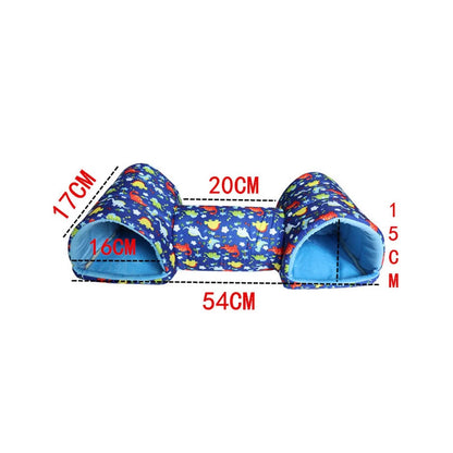 Tube de cachette pour Hamster, Tunnel pour cochon d'inde, pour souris, petit Animal, hérisson, cochon d'inde, accessoires pour animaux de compagnie - Animaleriex