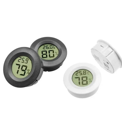 Accessoires d'aquarium pour reptiles, capteur de température, humidificateur numérique de haute précision, thermomètre, produits pour animaux de compagnie, climatisation - Animaleriex