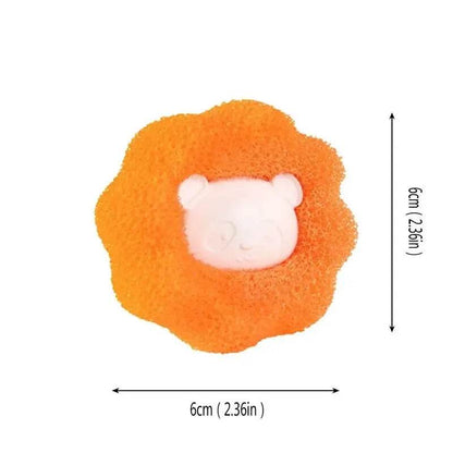 Boule réutilisable pour épilateur de poils d'animaux, Machine à laver, filtre, autocollant en laine, épilateur de poils de chat, attrape-peluches pour la maison - Animaleriex