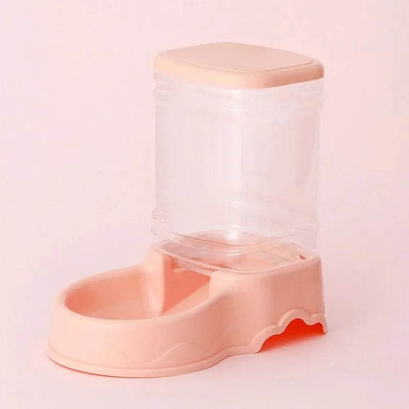 Fontaine d'eau en matériau PP 3,8 l, bol à boisson, mangeoire automatique pour animal de compagnie, grand distributeur de nourriture pour chat et chien - Animaleriex