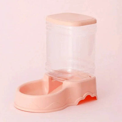 Fontaine d'eau en matériau PP 3,8 l, bol à boisson, mangeoire automatique pour animal de compagnie, grand distributeur de nourriture pour chat et chien - Animaleriex