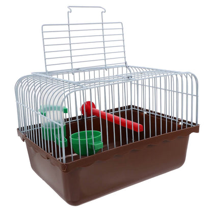 Porte-oiseaux spacieux pour voyage, Cage de voyage Portable pour oiseaux avec perche, boîte de nourriture, abreuvoir, sortie pour perroquet, Cage de transport légère - Animaleriex