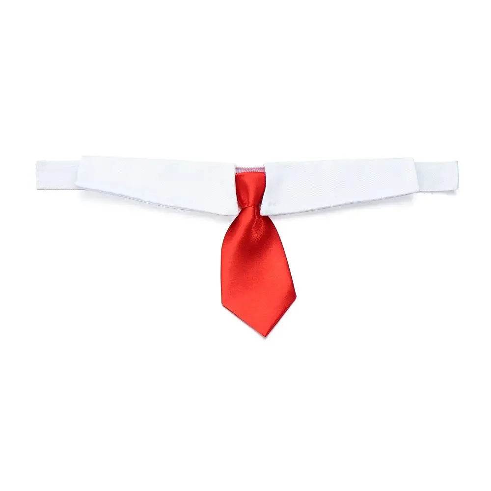 Cravate formelle pour chien et chat, nœud papillon de smoking, collier noir et rouge pour chien et chat, accessoires pour animaux de compagnie, pour mariage, vacances et cadeau de fête - Animaleriex