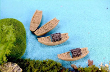 Accessoires de jardin féerique, puits d'eau de source miniatures, pont de bateau, ornement de Statue, Figurines de paysage, décor artisanal de jardin de maison - Animaleriex