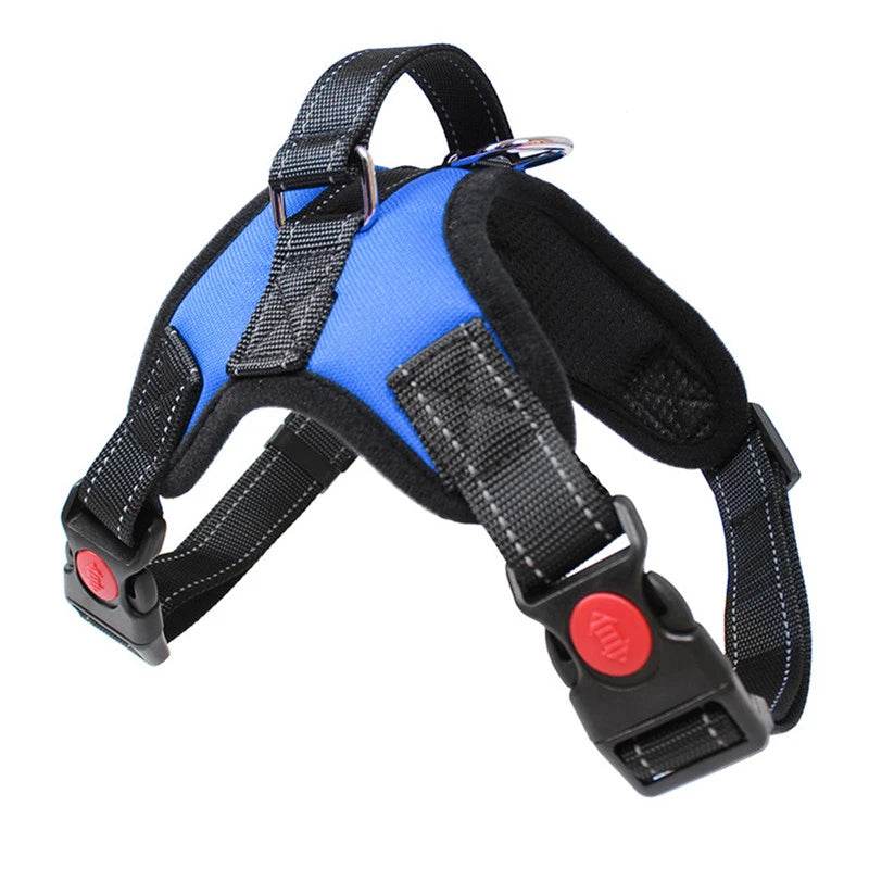 Harnais de selle réfléchissant pour chien, réglable, pour animaux de compagnie, sans traction, entraînement à la marche, pour petits, moyens et grands chiens, sangle de poitrine, produit - Animaleriex