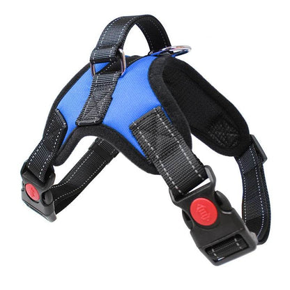 Harnais de selle réfléchissant pour chien, réglable, pour animaux de compagnie, sans traction, entraînement à la marche, pour petits, moyens et grands chiens, sangle de poitrine, produit - Animaleriex