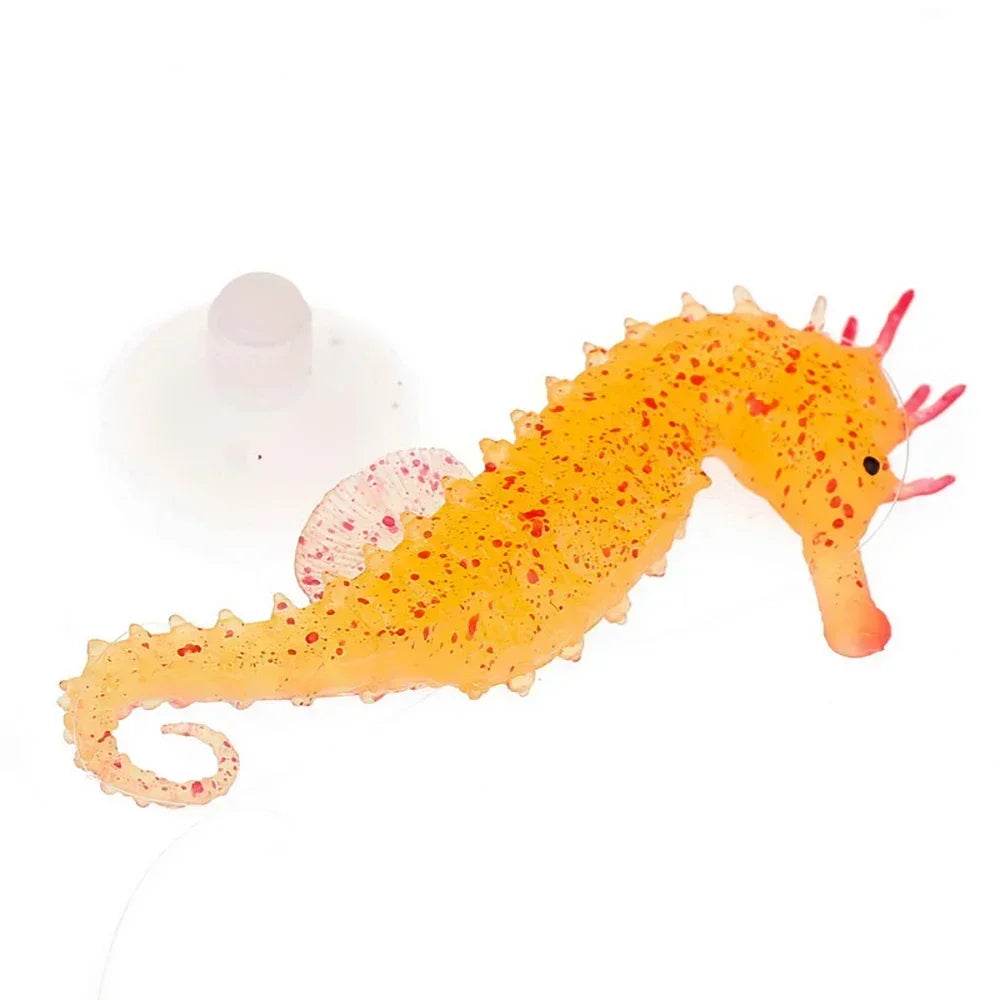 Aquarium artificiel lumineux, poisson-lion, paysage en Silicone, faux poisson flottant, lueur dans la nuit, ornement, décoration de la maison - Animaleriex