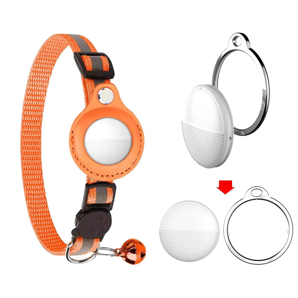 Mini traqueur GPS pour système Apple iOS, trouver mon application, étiquette d'air, recherche d'enfant, sac de vélo pour animaux de compagnie, traqueur de perte, Bluetooth intelligent, airtag - Animaleriex