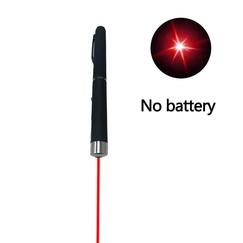 Mini pointeur laser 2 en 1 pour animaux de compagnie et chats, lampe de poche LED portable pour dressage d'animaux, outil indicateur de jouet à gratter, cadeaux de vacances - Animaleriex