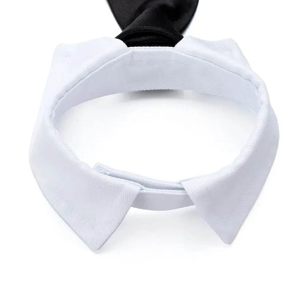 Cravate formelle pour chien et chat, nœud papillon de smoking, collier noir et rouge pour chien et chat, accessoires pour animaux de compagnie, pour mariage, vacances et cadeau de fête - Animaleriex