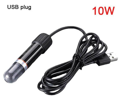 Mini tige chauffante USB pour petit Aquarium, 26 °C, température constante, Thermostat Submersible, 10W - Animaleriex