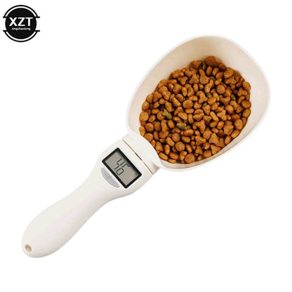 Balance alimentaire pour animaux de compagnie LCD, outil de pesage de précision électronique, cuillère à mesurer l'alimentation des chiens et des chats, balance de cuisine à affichage numérique - Animaleriex