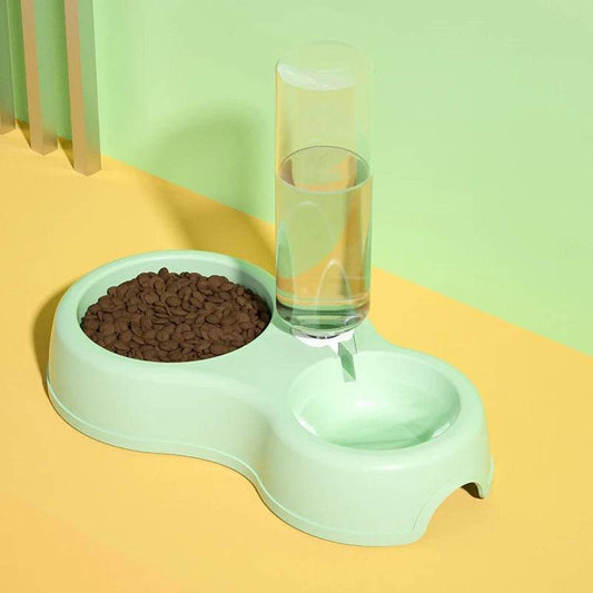 Bol pour chat chaud bol pour chien boire et nourrir automatiquement un double bol bol de nourriture pour chat bol à boire fournitures pour animaux de compagnie - Animaleriex