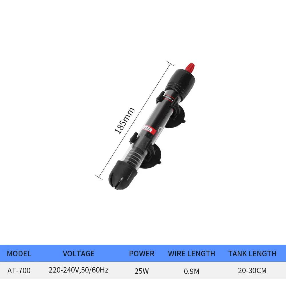 25W/50W/100W/200W/300W Aquarium Submersible réservoir de poisson chauffe-eau réglable température constante tige chauffante prise ue/US - Animaleriex