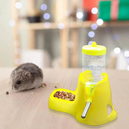 Distributeur d'eau pour Hamster, distributeur automatique pour petits animaux, bouteille d'eau potable, bols, plat avec récipient de nourriture pour cochon d'inde, Rat - Animaleriex