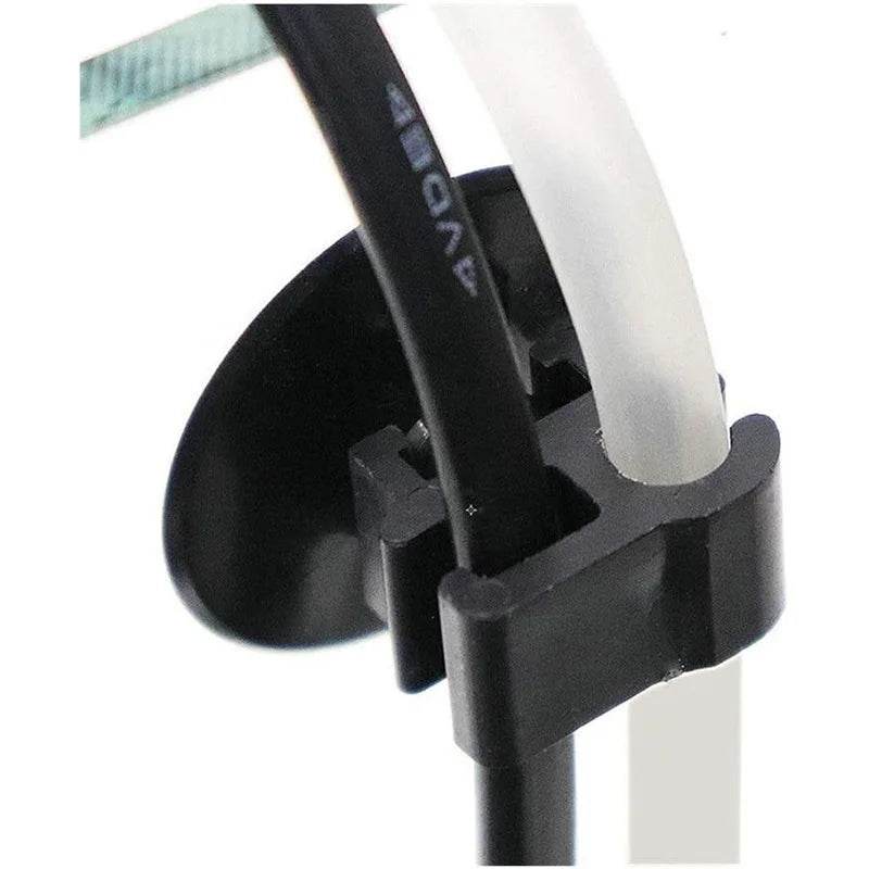 Pince à ventouse pour Aquarium, 5 pièces, Tube à oxygène, pompe, cordon d'alimentation, boucle de fil, finition, ventouses, accessoires d'aquarium - Animaleriex