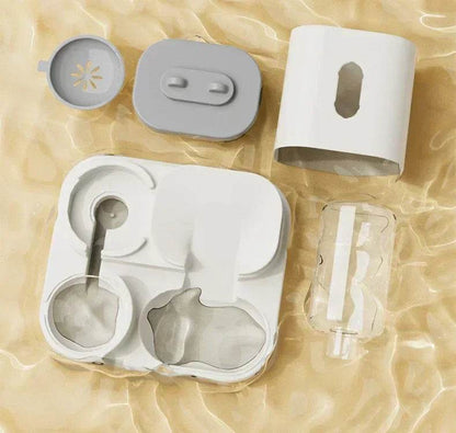 Mangeoire automatique chat chien bol de nourriture avec fontaine d'eau animal de compagnie grande capacité support surélevé bol pour chat abreuvoir accessoires - Animaleriex