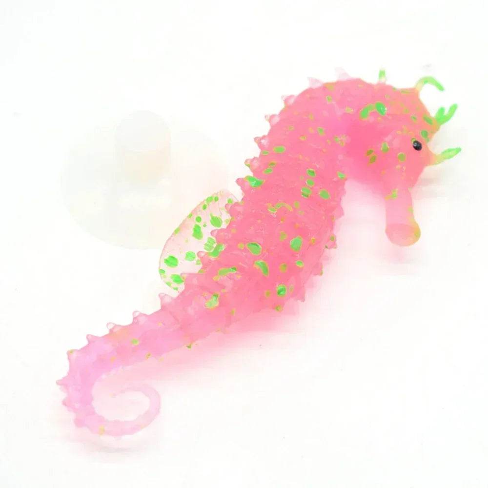 Aquarium artificiel lumineux, poisson-lion, paysage en Silicone, faux poisson flottant, lueur dans la nuit, ornement, décoration de la maison - Animaleriex