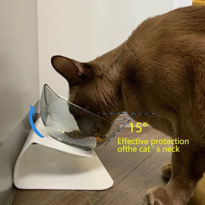 Double bol antidérapant pour chat, bol pour chien avec support, alimentation pour animaux de compagnie, bol d'eau pour chats, nourriture pour animaux de compagnie, fournitures de produits - Animaleriex