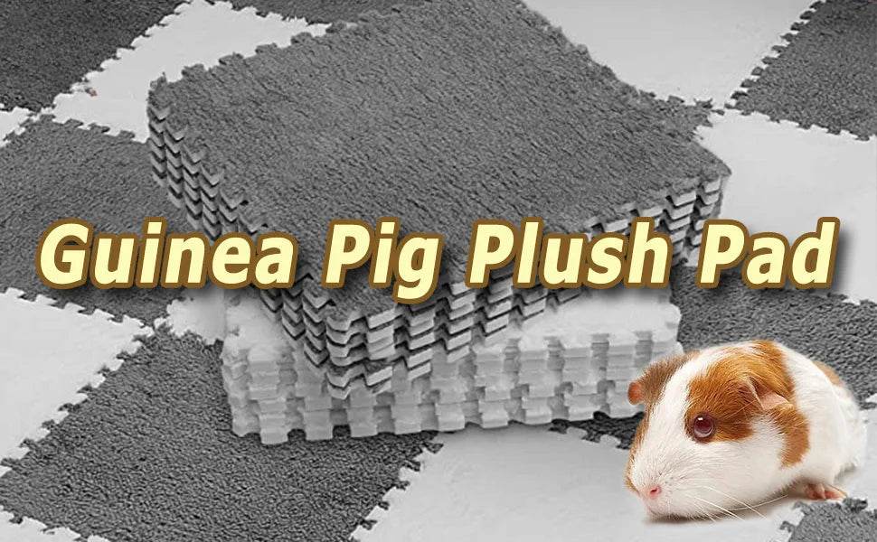 Coussin chauffant pour animaux de compagnie, 30x30cm, 10 pièces, en mousse EVA, cochon d'inde, Hamster, tapis de couchage doux, lapin, couverture, lit, accessoires pour animaux de compagnie - Animaleriex