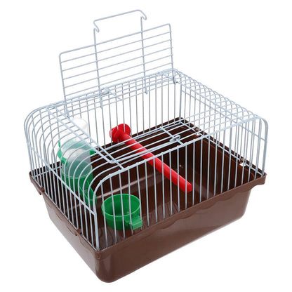 Porte-oiseaux spacieux pour voyage, Cage de voyage Portable pour oiseaux avec perche, boîte de nourriture, abreuvoir, sortie pour perroquet, Cage de transport légère - Animaleriex