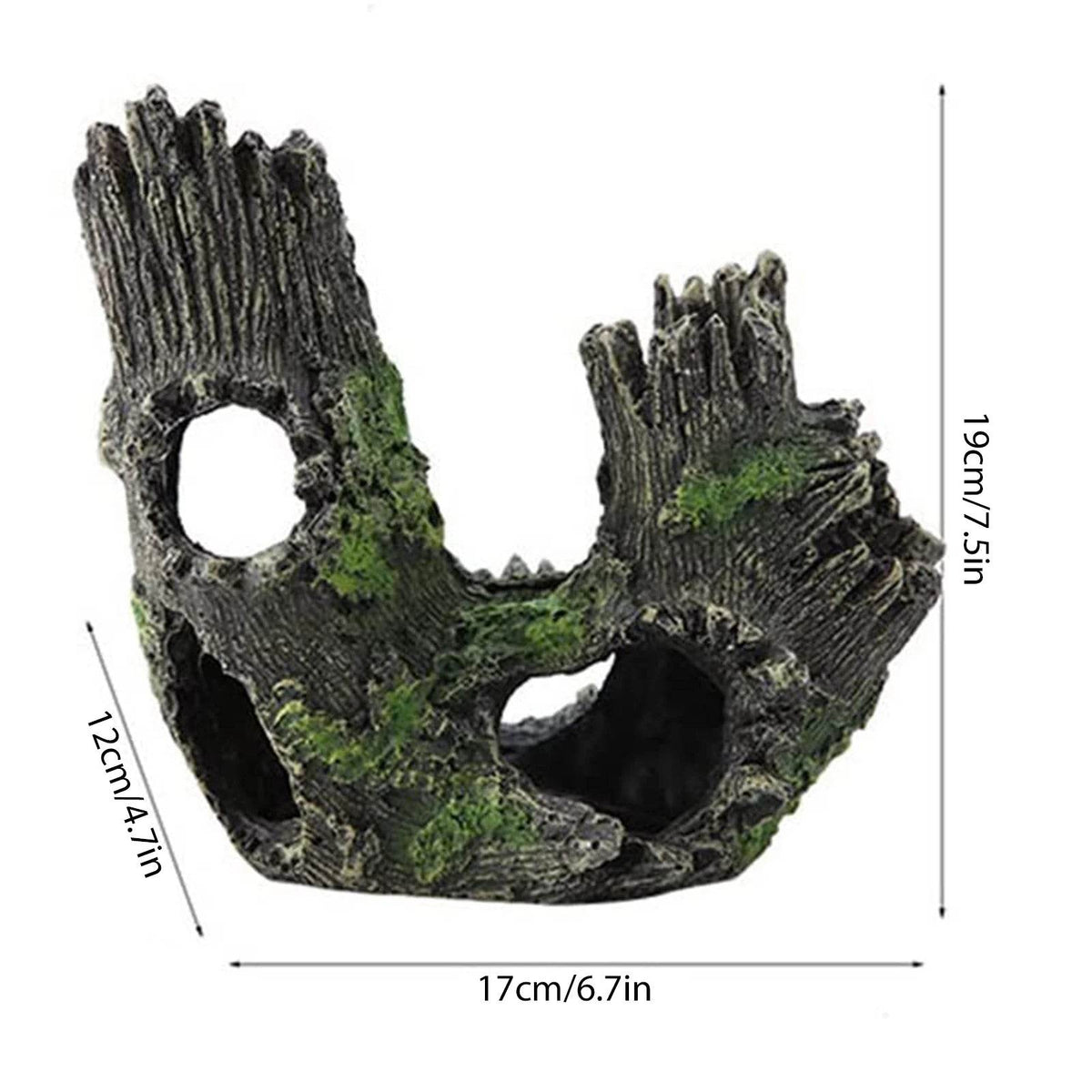 Pont artificiel en résine pour Aquarium, décoration de paysage, accessoires d'équipement d'aquarium, ornement de grotte, poissons aquatiques pour animaux de compagnie - Animaleriex