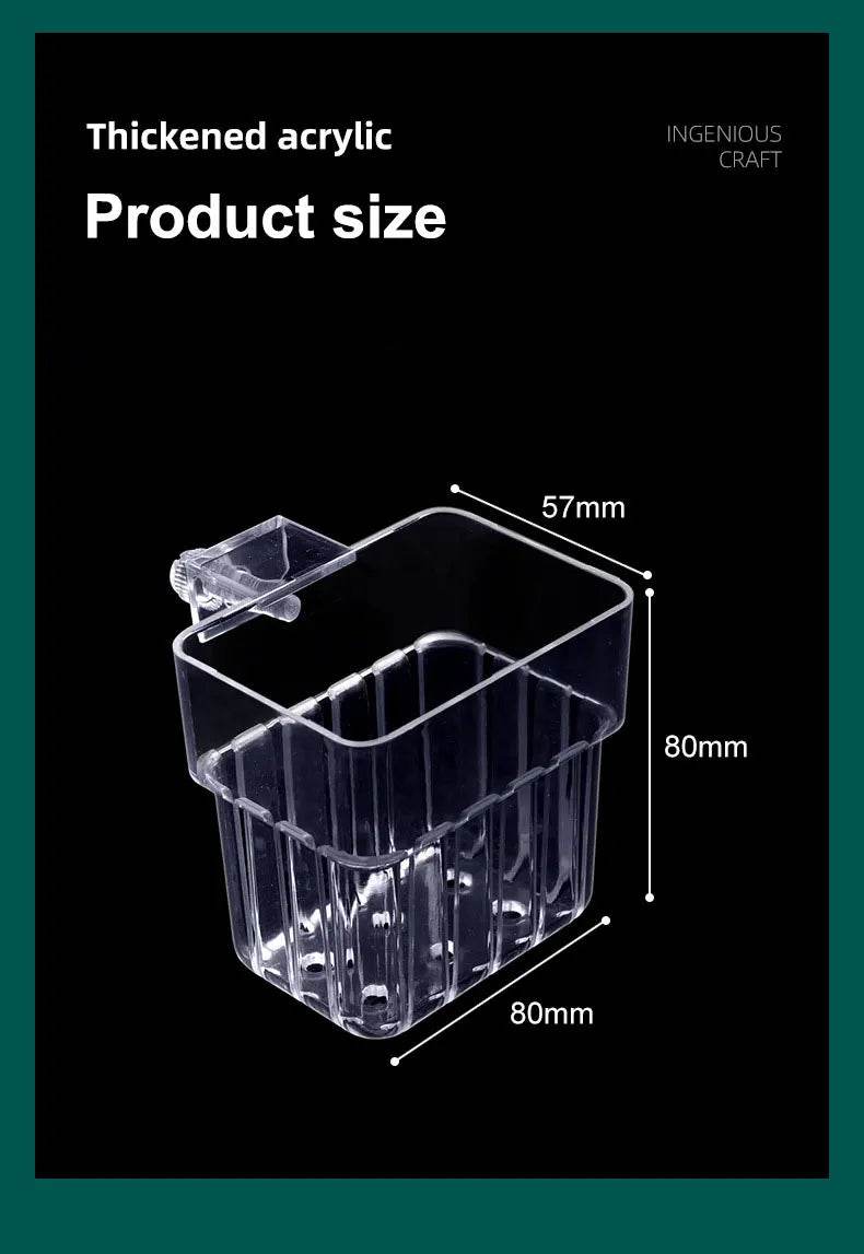 Bulles de poisson, tasse d'herbe d'eau d'aquarium, panier de plantation hydroponique pour plantes multiples, pour paysage d'aquarium - Animaleriex