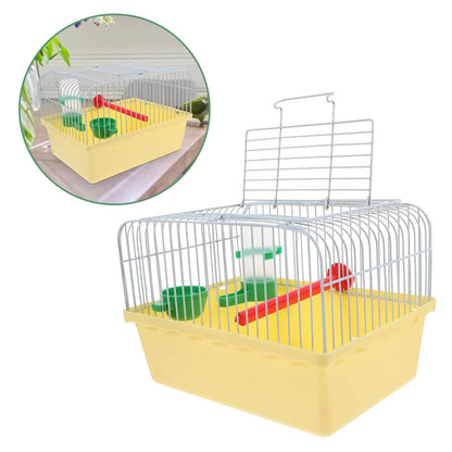 Porte-oiseaux spacieux pour voyage, Cage de voyage Portable pour oiseaux avec perche, boîte de nourriture, abreuvoir, sortie pour perroquet, Cage de transport légère - Animaleriex