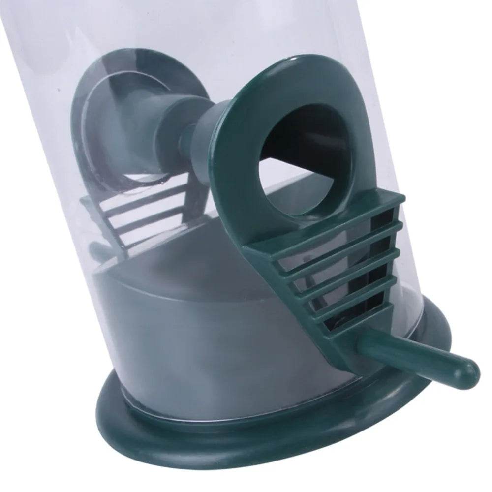 Mangeoire pour oiseaux à trous multiples outil d'alimentation automatique des pieds mangeoire pour oiseaux pour animaux de compagnie distributeur de nourriture pour animaux de compagnie suspendu en plein air pour animaux volants - Animaleriex