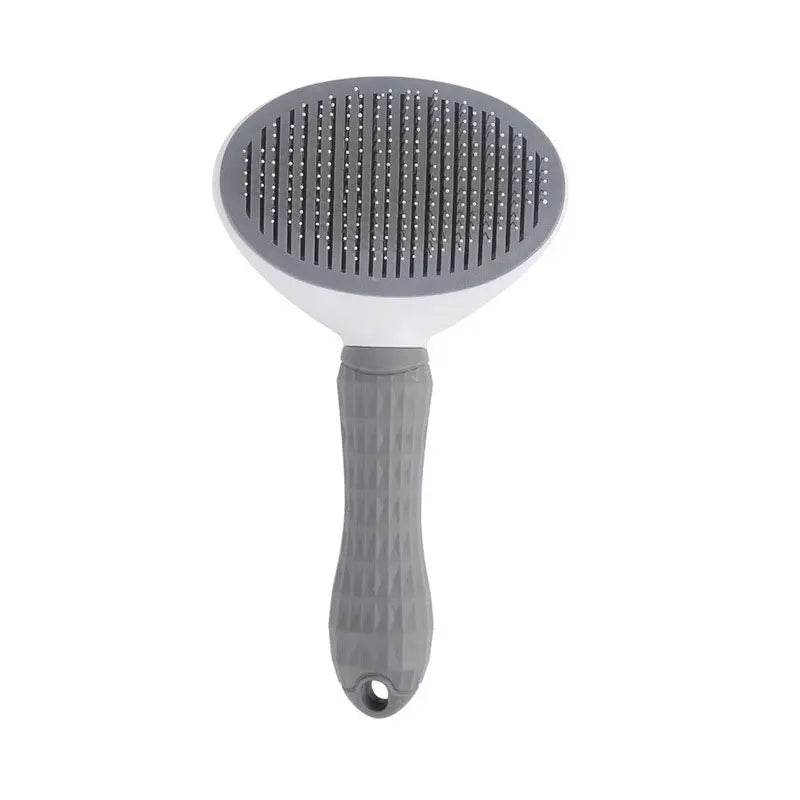 Brosse à poils d'animaux, peigne pour chat/chien, soins de toilettage, aiguille de nettoyage, peigne en acier inoxydable, cheveux longs, accessoires pour animaux de compagnie, chiens et chats - Animaleriex