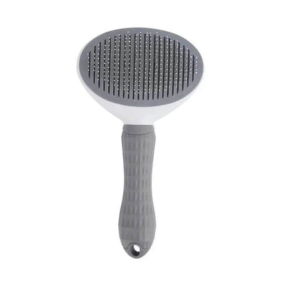 Brosse à poils d'animaux, peigne pour chat/chien, soins de toilettage, aiguille de nettoyage, peigne en acier inoxydable, cheveux longs, accessoires pour animaux de compagnie, chiens et chats - Animaleriex