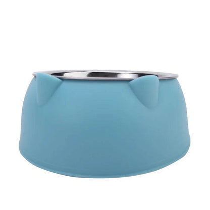 Bol pour chien et chat de 100ML, surélevé à 15 degrés, Base antidérapante pour chiot, nourriture pour chat, distributeur d'eau potable, protection inclinable du cou, accessoires pour animaux de compagnie - Animaleriex