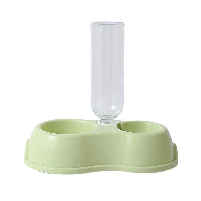 Bol pour chat chaud bol pour chien boire et nourrir automatiquement un double bol bol de nourriture pour chat bol à boire fournitures pour animaux de compagnie - Animaleriex